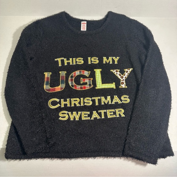 Holiday Time Sweaters - Women’s This Is My Ugly Christmas Sweater XL Holiday Time
